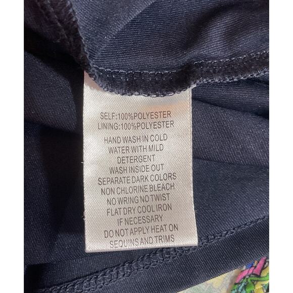 Truly Me By Sara Sara Big Girls Size 14 Fringe Bottom Dress Multi Color Boho - Picture 7 of 7